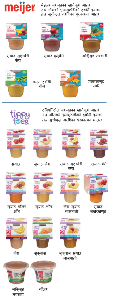 OH WIC शिशु खानाहरू image