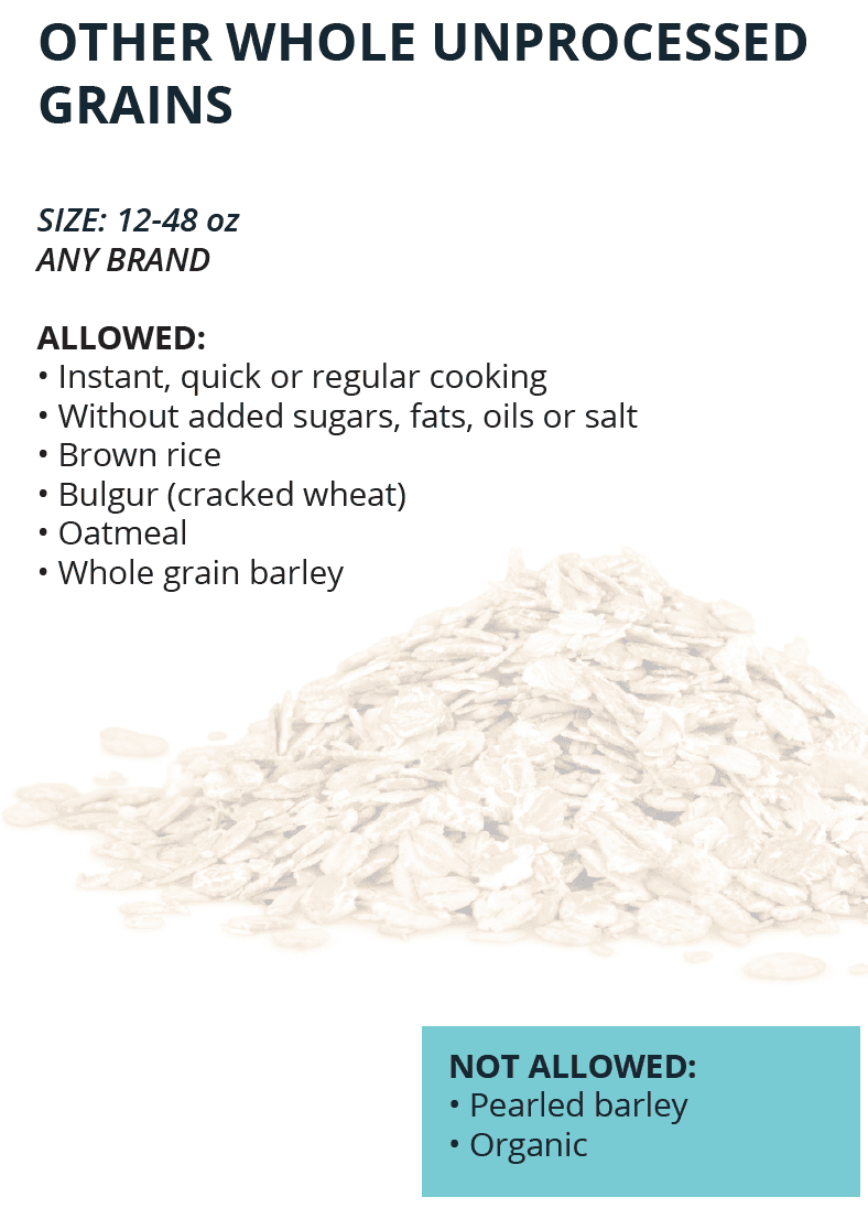TN WIC Whole Grains image