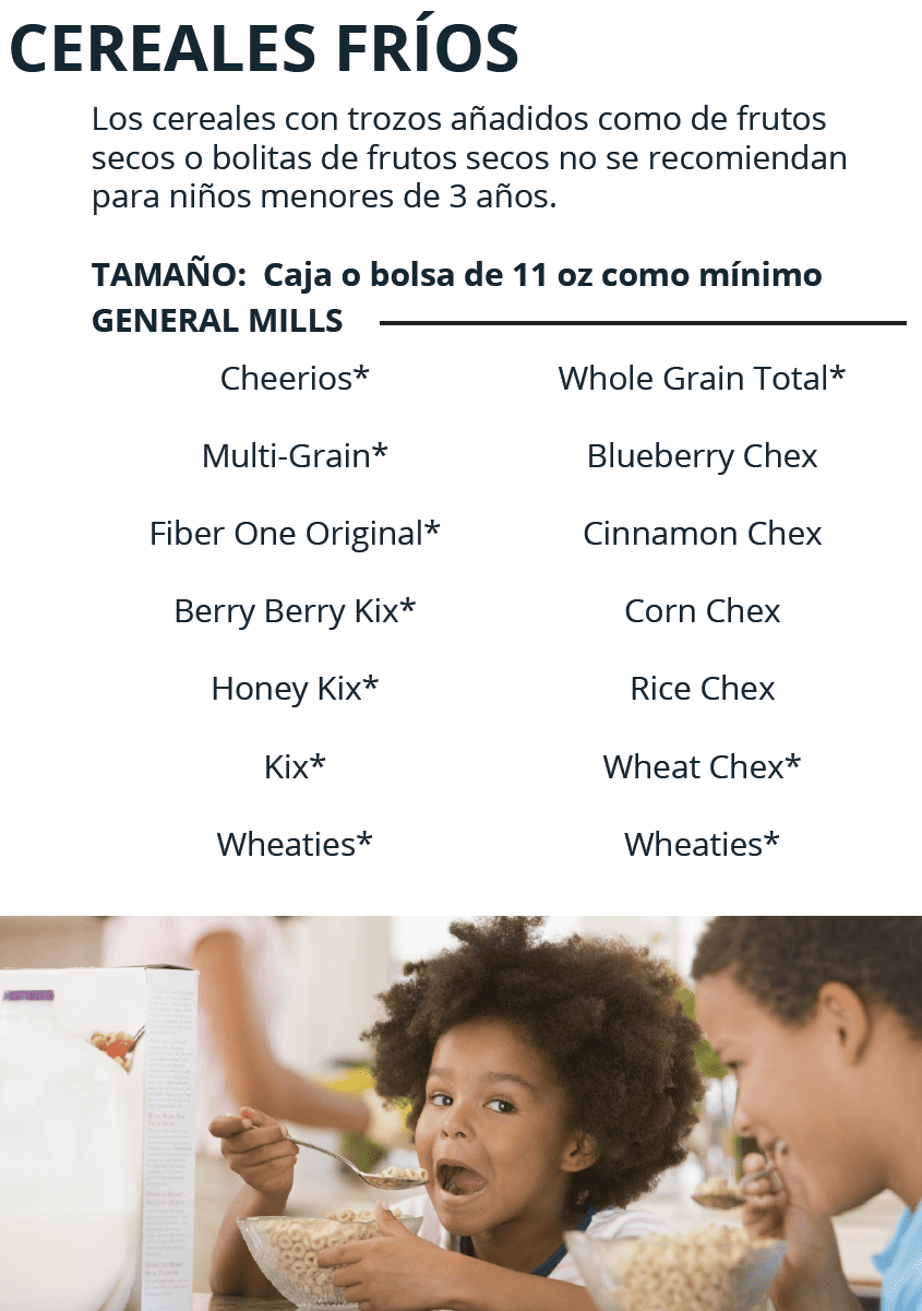 TN WIC CEREALES PARA EL DESAYUNO imagen