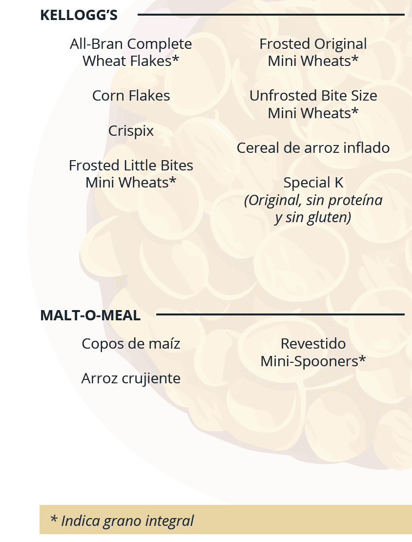TN WIC CEREALES PARA EL DESAYUNO imagen
