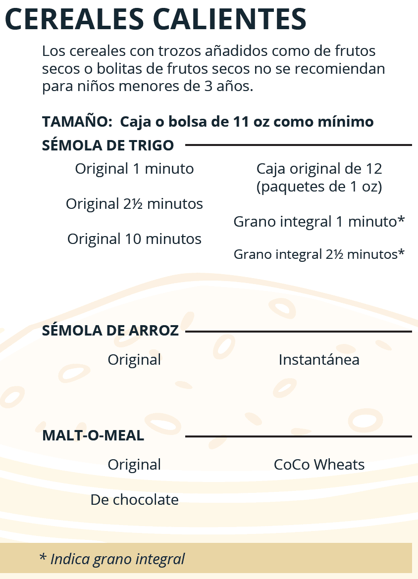 TN WIC CEREALES PARA EL DESAYUNO imagen