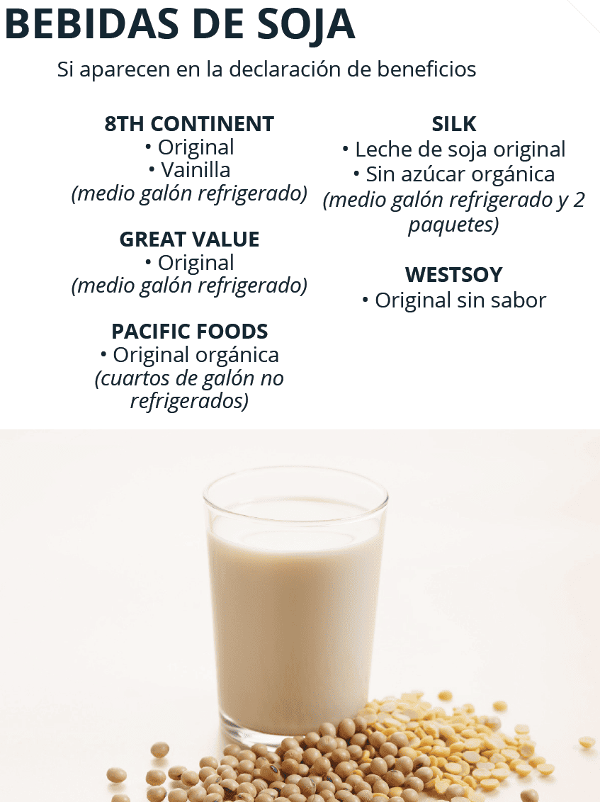 TN WIC LECHE Y BEBIDAS DE SOYA imagen