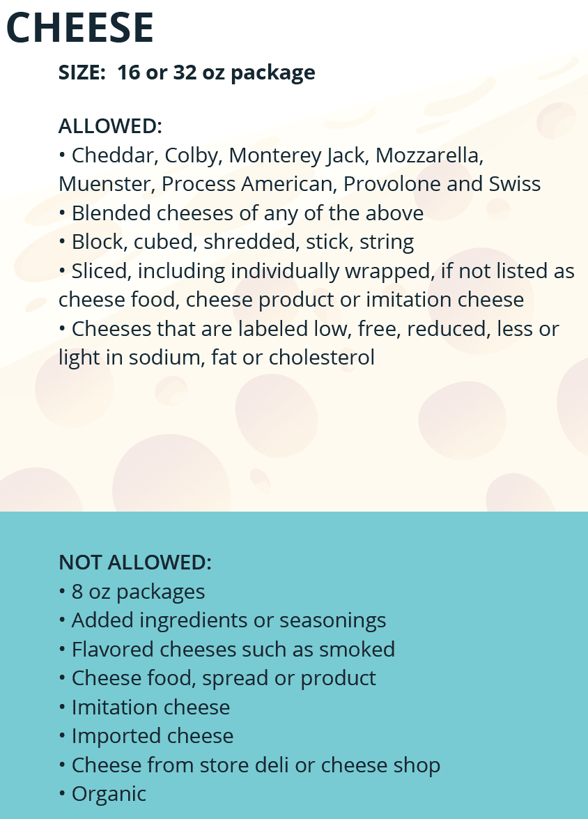 TN WIC Cheese image