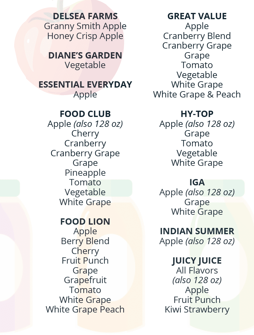 TN WIC Juice image