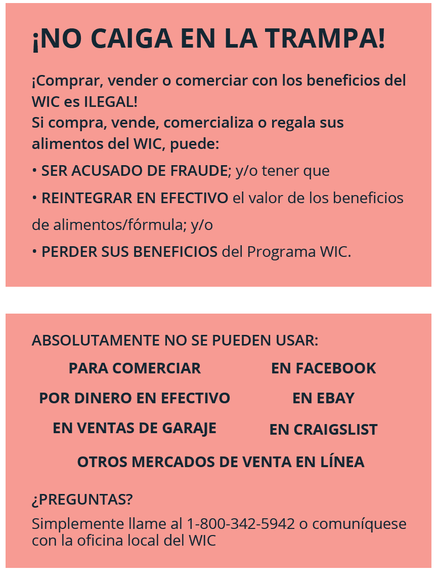 TN WIC INFORMACIÓN IMPORTANTE imagen