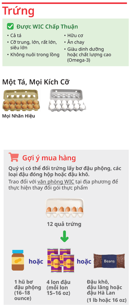 VT WIC Phô mai và trứng image