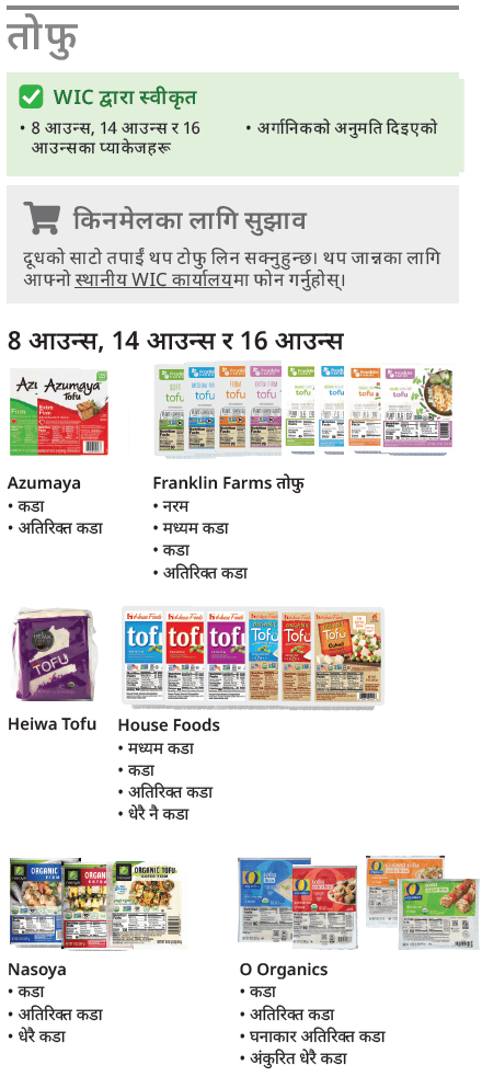 VT WIC टोफु image