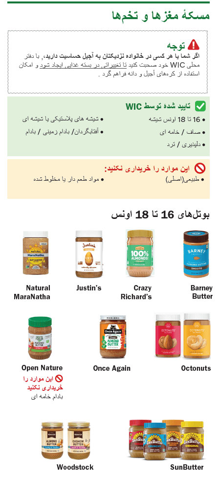 VT WIC مسکه ممپلی و لوبیا image