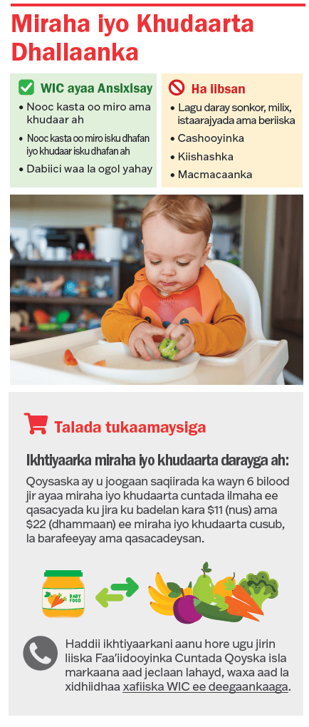 VT WIC Cuntooyinka Dhallaanka image