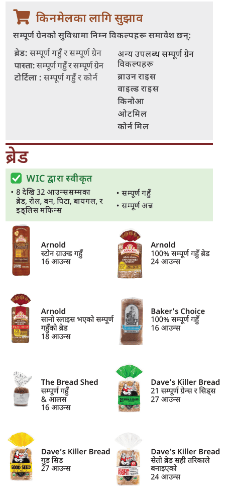 VT WIC सम्पूर्ण अन्न image