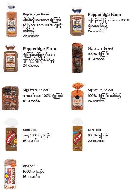 VT WIC အစေ့အဆန်များ