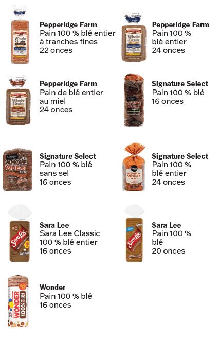 VT WIC Céréales complètes