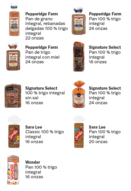 VT WIC Cereales integrales imagen