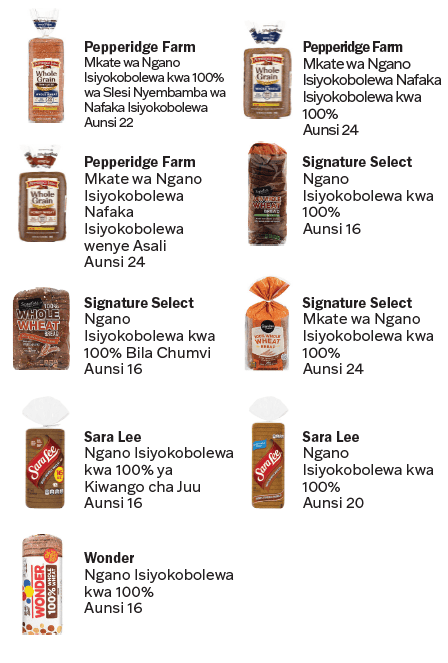 VT WIC Nafaka Zisizokobolewa image