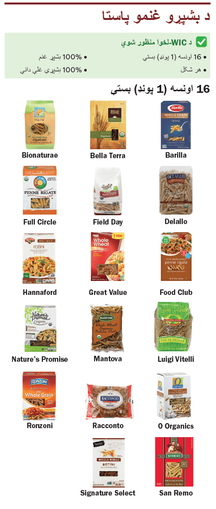 VT WIC ټول غلې دانې