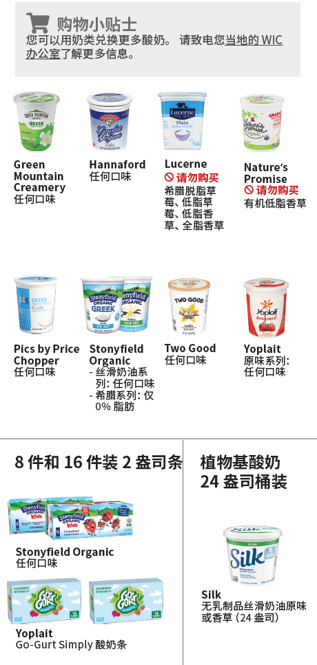 VT WIC 酸奶