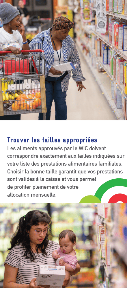 VT WIC Aide supplémentaire pour vos achats