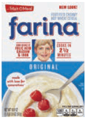 MA WIC Farina cereal image