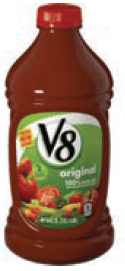 MA WIC V8 Vegetable juice image