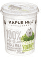 MA WIC Maple Hill yogurt image