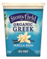 MA WIC Stonyfield Organic, Greek yogurt image
