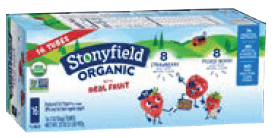 MA WIC Stonyfield Kids Tubes yogurt image