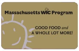 MA WIC card image