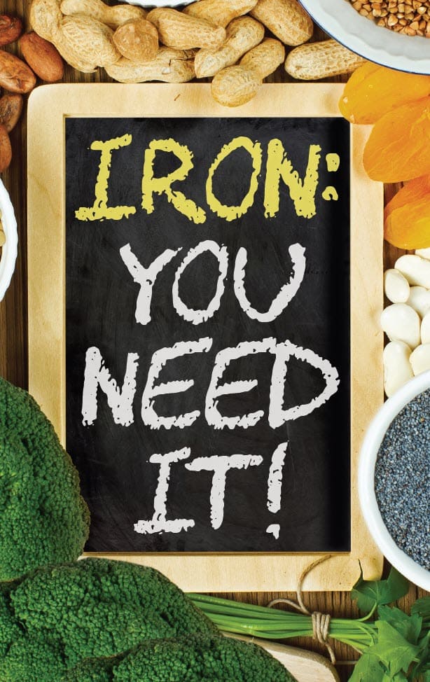 Iron: You need it! statement