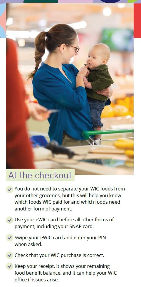 CO WIC-approved how to shop with you eWIC card in English