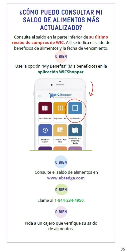 CO WIC-approved how to shop with you eWIC card in Spanish