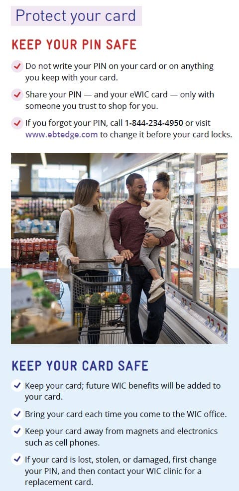 CO WIC-approved how to shop with you eWIC card in English
