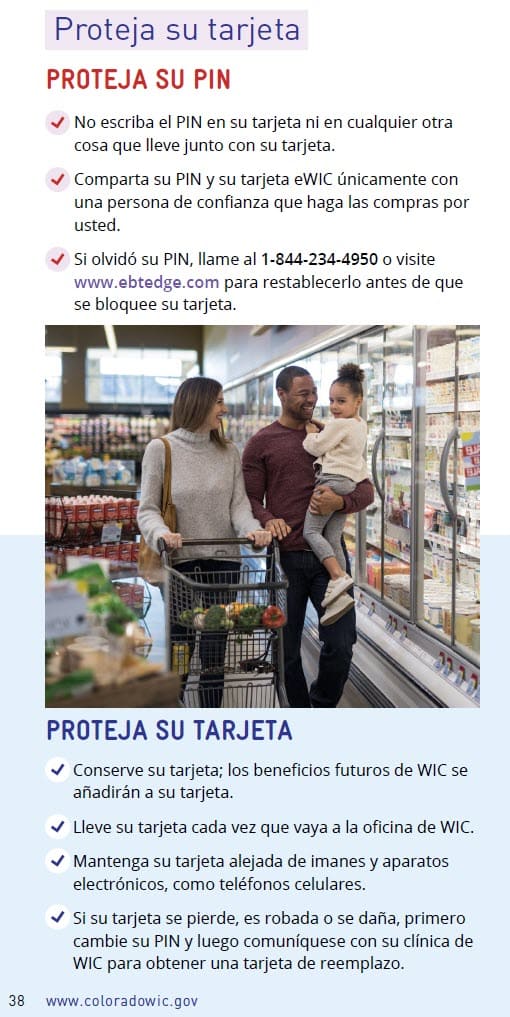 CO WIC-approved how to shop with you eWIC card in Spanish