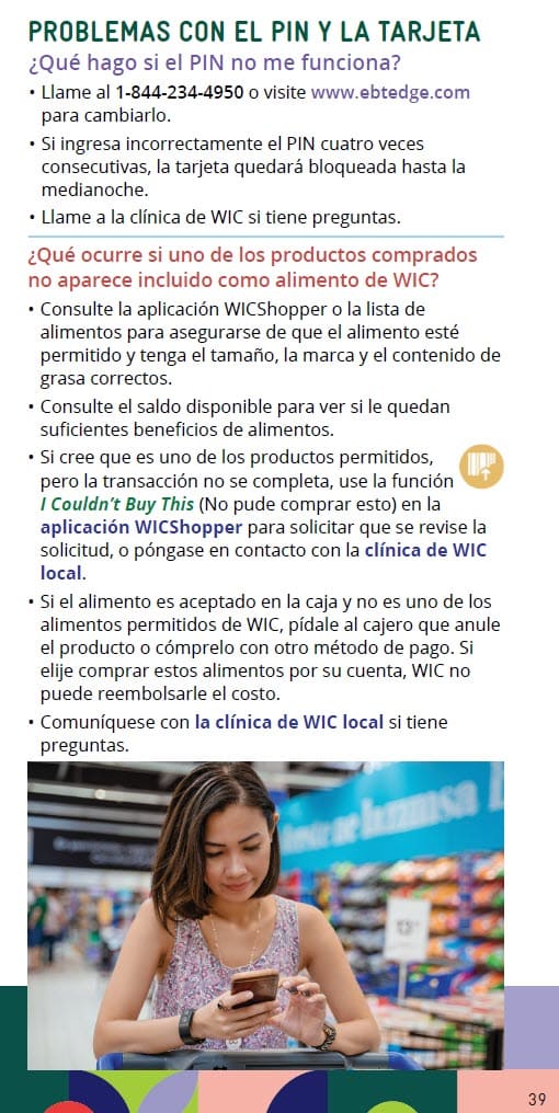 CO WIC-approved how to shop with you eWIC card in Spanish