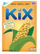 Kix cereal box