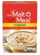 Malt o meal original cereal box