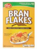 post bran flakes cereal box