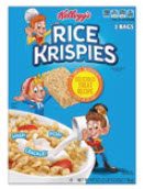 Rice Krispies cereal box
