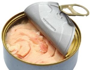 Can of tuna fish