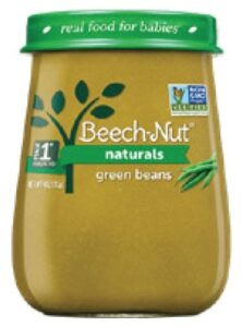 Jar of Beech-Nut Naturals Stage 1 and Stage 2: 4 oz