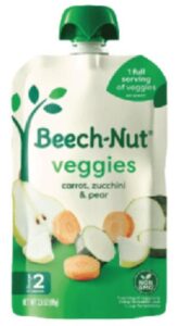 Jar of Beech-Nut Naturals Stage 2: 3.5 oz