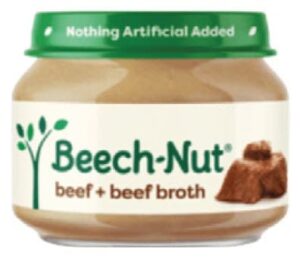 Jar of Beech-Nut Infant meats