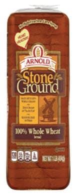 Arnold Stone Ground Wheat 16 ounce bread