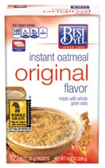 Best Yet brand hot cereal
