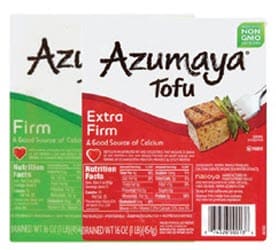 Azumaya brand tofu