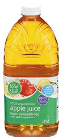 Food Club brand juice