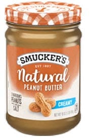 Smuckers brand peanut butter