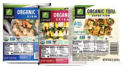 Nasoya brand tofu