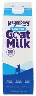 Meyenberg brand low-fat goat milk