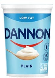 Dannon brand yogurt