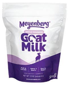 Meyenberg brand whole powdered goat milk